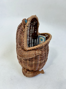 картинка 07-025 Корзинка плетеная ЖАБА ф12Н22 см.(лоза) от магазина Одежда+