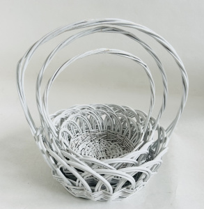 картинка ZX15-187S/3-R Набор корзин 25 Н9/31, 30 Н11/36, 34Н14/40 см.(лоза) от магазина Одежда+