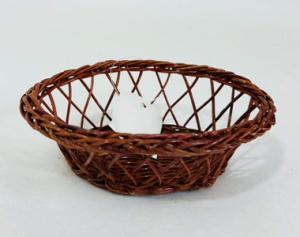 картинка 01-054 Чашка плетеная овал 14Х11Н3 см. (бамбук) от магазина Одежда+