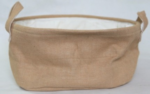 картинка 02-113Корзина складная с ручками  для хранения 32*22 Н 16  см.(джут) от магазина Одежда+