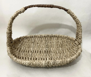 картинка 01-532/Т-М  Корзина плетеная 37*25 h10см.(Кукуруза,ротанг) от магазина Одежда+