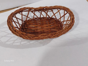 картинка 06-045 Корзинка плетеная 21х9Н10 см.(бамбук)																									 от магазина Одежда+