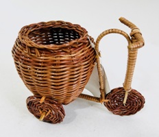 картинка 07-019 Плетеные сувениры Велосипед 14х8Н11 см. (Бамбук срезан)  от магазина Одежда+